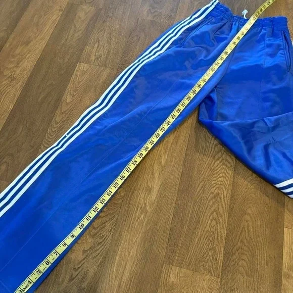Rare Vintage 1980's Adidas Made in USA ATP Keyrolan Royal Blue 2pc Tracksuit Med - Picture 7 of 8